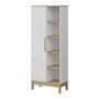 Hanah Home Etto - Mm1.44.05.K1 Estantería Madera y Roble Blanco